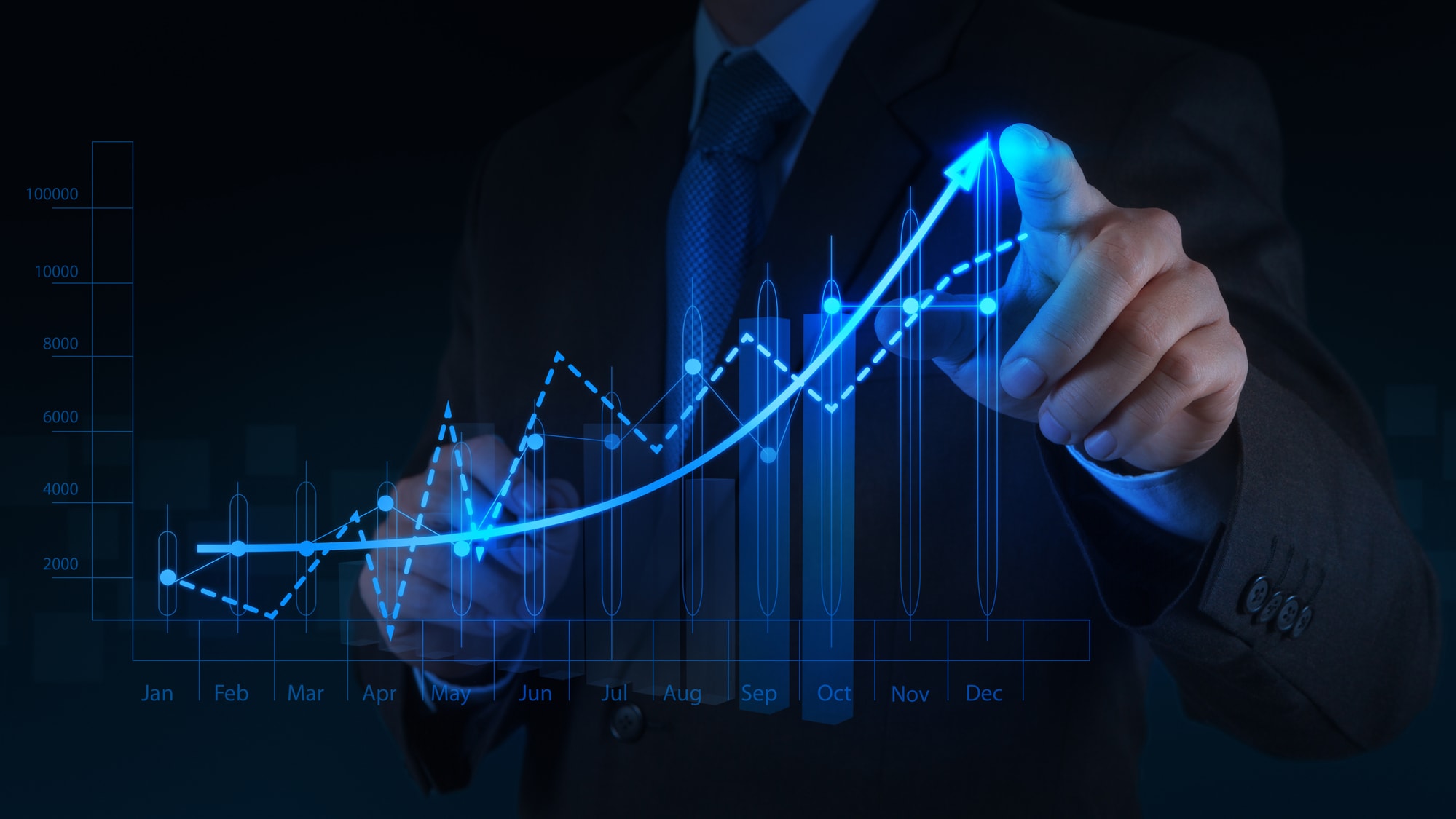 Deerfield Beach IT solutions graph